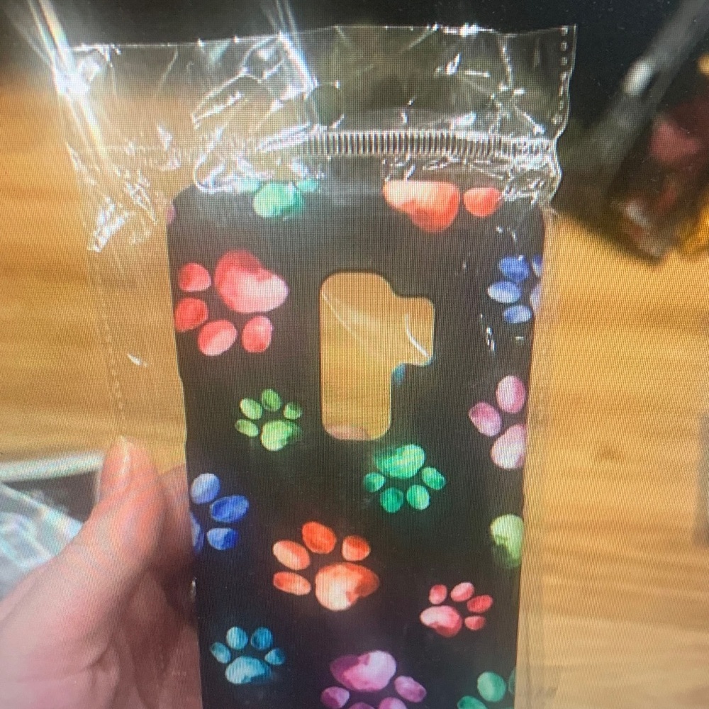Case-Mate Multicolor Paw Print Phone Case